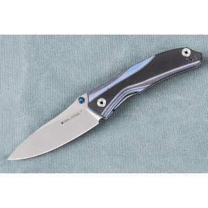 Нож складной E802 Horus black/blue 7432
