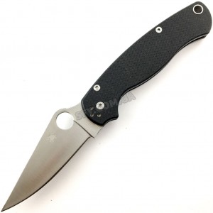 Нож складной Spyderco Paramilitary черный S30-VB реплика