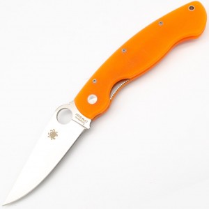 Нож складной Spyderco Military PA60-OG Orange реплика