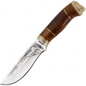 Нож охотничий Кабан 1 (с рисунком)