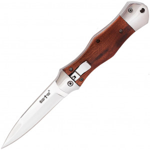 Нож стилет выкидной рычажного типа "Клык" 3051