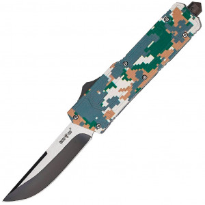 Нож фронтальный выкидной 9182 BCV камуфляжный