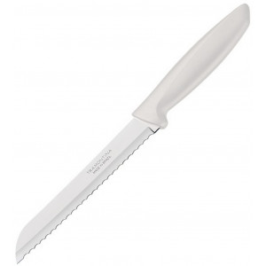 Хлебный нож Tramontina Plenus светло-серый 178 мм 23422/037
