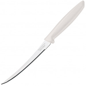 Нож кухонный с пилочкой Tramontina Plenus светло-серый 127 мм 23428/035