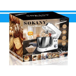 Кухонний комбайн тістоміс міксер Sokany SC-209 800 Ватт