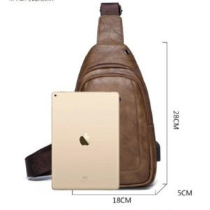 Кожаная сумка Jeep BZ7620