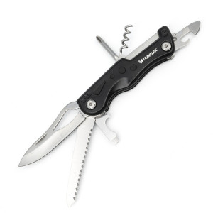 Многофункциональный нож Traveler MS001G (6 в 1) Черный