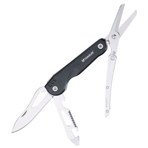 Многофункциональный нож Traveler MS026G (3 в 1) Черный