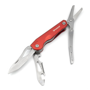 Многофункциональный нож Traveler MS026G красный