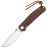 Нож складной Тотем G23 D2 Tanto Brown